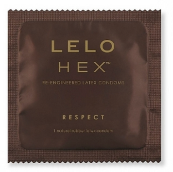 Ультраміцні презервативи LELO HEX Respect XL збільшеного розміру (1 шт) SO81320 фото