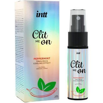 Збуджувальний спрей для клітора Intt Clit Me On Peppermint Cooling Effect 12 мл ST145 фото