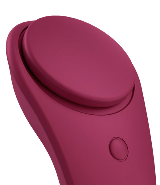 Вібратор у трусики Satisfyer Sexy Secret Connect App (червоний) SO4536 фото