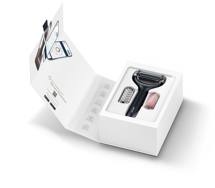 Роллер для игловой мезотерапии лица и тела GESKE MicroNeedle Face&Body Roller 9в1 black HB0212 фото