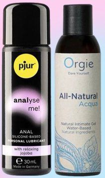Набор лубрикантов pjur analyse me! Relaxing jojoba silicone 30 мл + ALL-NATURAL Acqua, 150 мл Orgie LB663 фото