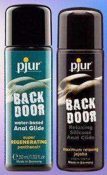 Набор лубрикантов pjur backdoor Regenerating 30 мл + pjur backdoor anal Relaxing jojoba silicone 30 мл LB492 фото