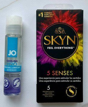 Комплект Skyn 5 Senses - Лубрикант System JO H2O COOLING (30 мл) SOS2840 фото