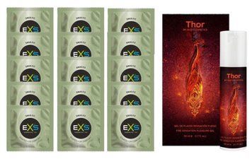 Комплект EXS Snug Fit 15 шт+THOR, 50 мл &ndash; Nuei SOS14895 фото