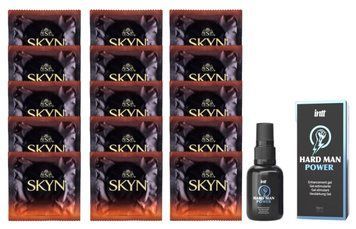 Комплект Skyn Warming 15 шт + Intt Hard Man Power Gel (15 мл)  SOS14488 фото