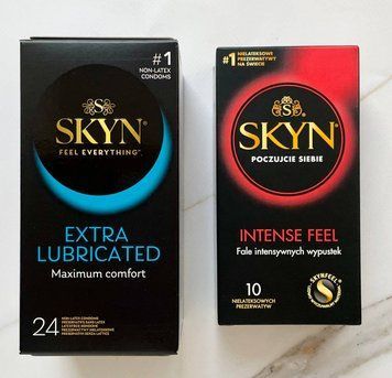 Комплект SKYN Exstra Lube 24шт+ Skyn Intense Feel 10 шт  SOS2102 фото