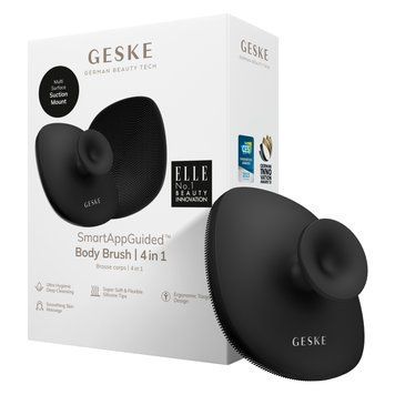 Щетка для тела GESKE Body Brush 4в1 gray HB0331 фото