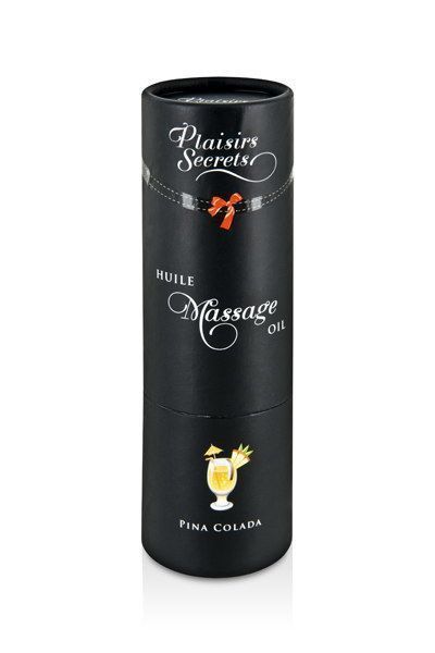 Массажное масло Plaisirs Secrets Pina Colada с афродизиаками, съедобное (59 мл) SO1841 фото