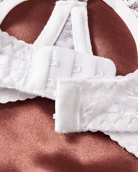 Еротичний комлект білизни Heart White, білий, розмір S KS11 фото
