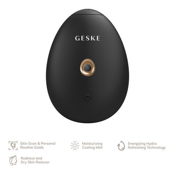 Электронный освежитель для увлажнения лица GESKE Facial Hydration Refresher 4в1 gray HB0163 фото
