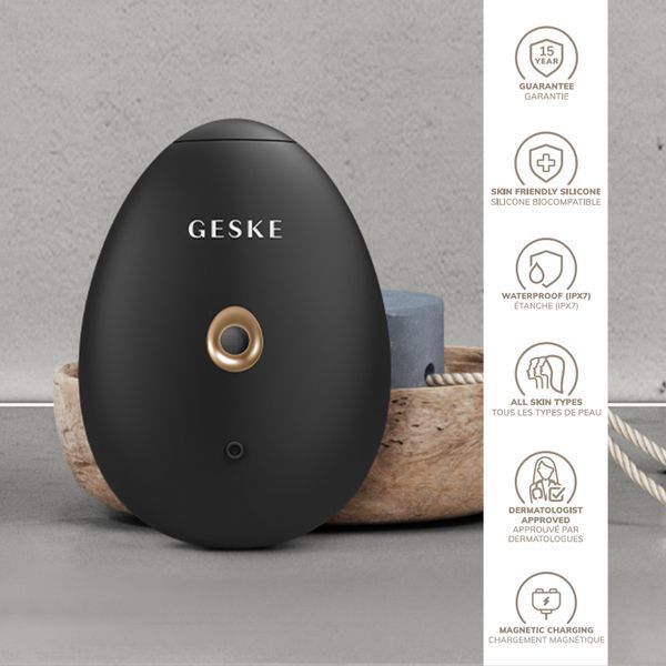 Электронный освежитель для увлажнения лица GESKE Facial Hydration Refresher 4в1 gray HB0163 фото