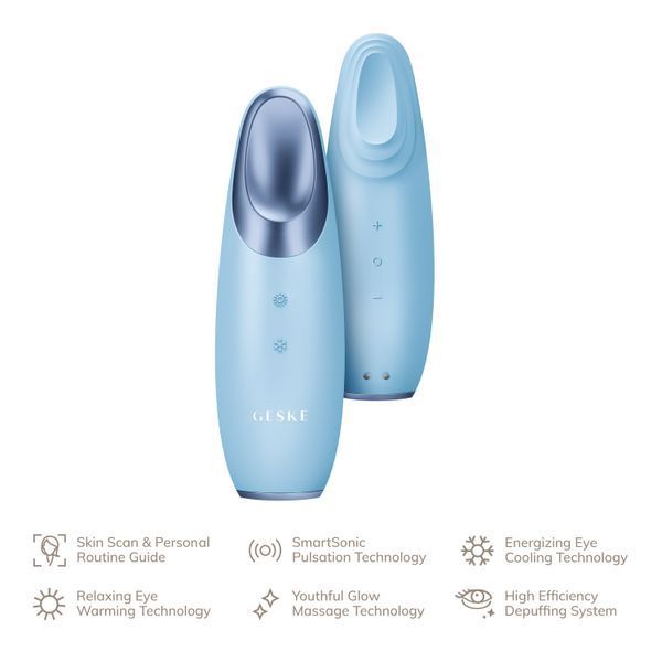 Энерджайзер для глаз GESKE Warm&Cool Eye Energizer 6в1 aquamarine HB0116 фото