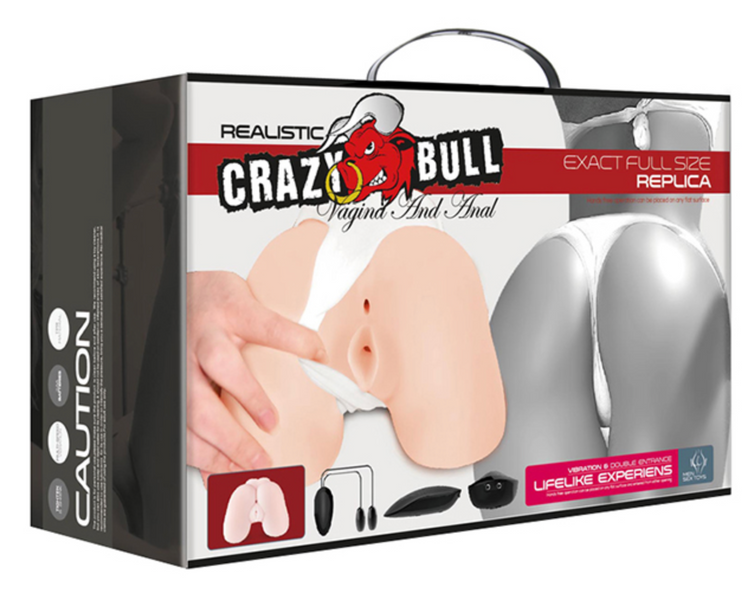 Мастурбатор двойной стимуляции Crazy Bull Vagina and Anal CB1 фото