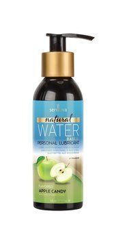 Змазка на водній основі Sensuva Natural Water-Based Apple Candy (125 мл) без гліцерину та парабенів SO3224 фото