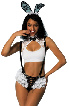 Еротичний костюм зайчика "Запальна Трейсі" One Size, Black SO3703 фото