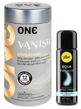 Набор 12 шт ONE Vanish + Pjur Aqua Panthenol 30 мл SOS13072 фото