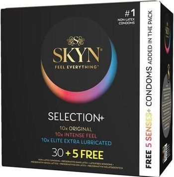Набір Skyn Selection 30 шт + 5 шт Skyn 5 Senses SOS11868 фото