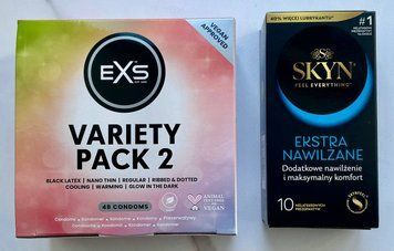Комплект Skyn ​​Extra Lube 10шт + EXS Variety pack 2 на 48 штук SOS3063 фото