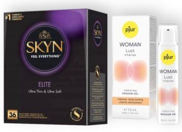 Skyn Elite 36 шт + pjur Woman Lust Intense 15 мл SOS7118 фото