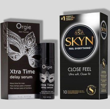 SKYN Close Feel 10 шт + Пролонгатор Orgie Xtra Time Delay Serum 15 мл SOS4936 фото