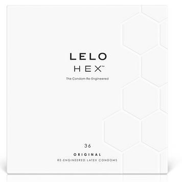 Ультратонкі та суперміцні презервативи LELO HEX Original (36 шт) SO8131 фото