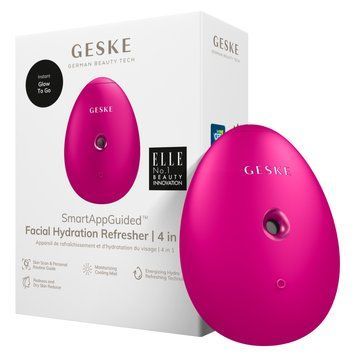 Электронный освежитель для увлажнения лица GESKE Facial Hydration Refresher 4в1 magenta HB0164 фото