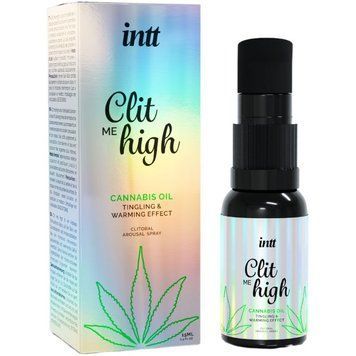 Збуджувальний гель для клітора Intt Clit Me On High Cannabis Oil 15 мл ST147 фото