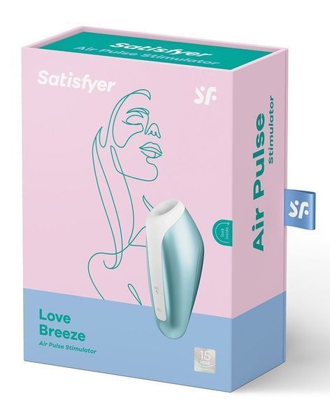Миниатюрный вакуумный стимулятор Satisfyer Love Ice Blue Breeze SO4103 фото