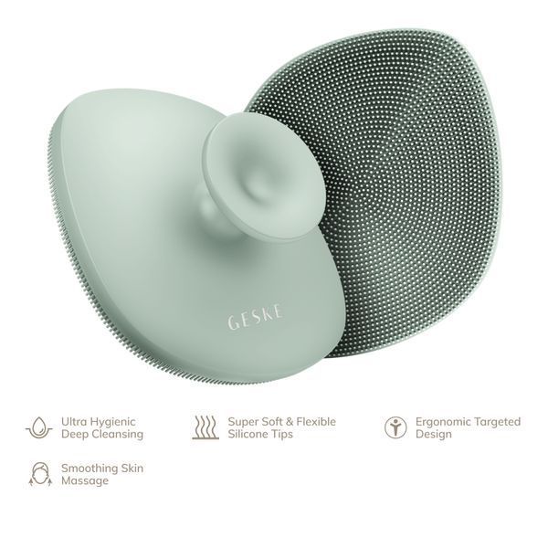 Щетка для тела GESKE Body Brush 4в1 green HB0332 фото