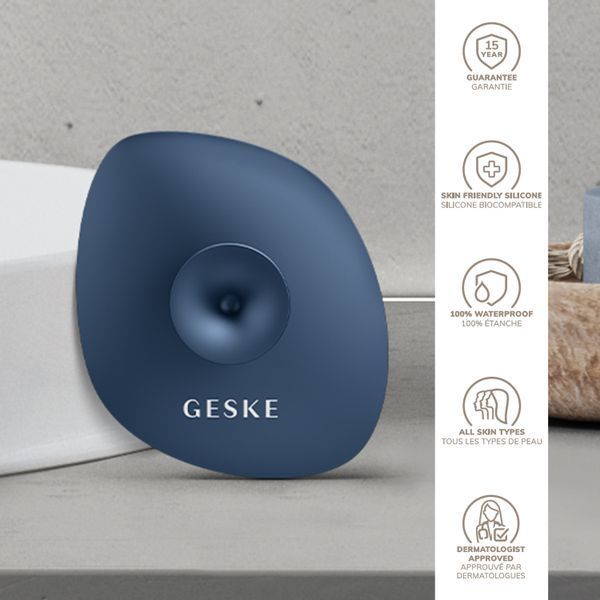 Щітка для обличчя GESKE Facial Brush 4в1 з тримачем midnight HB0056 фото