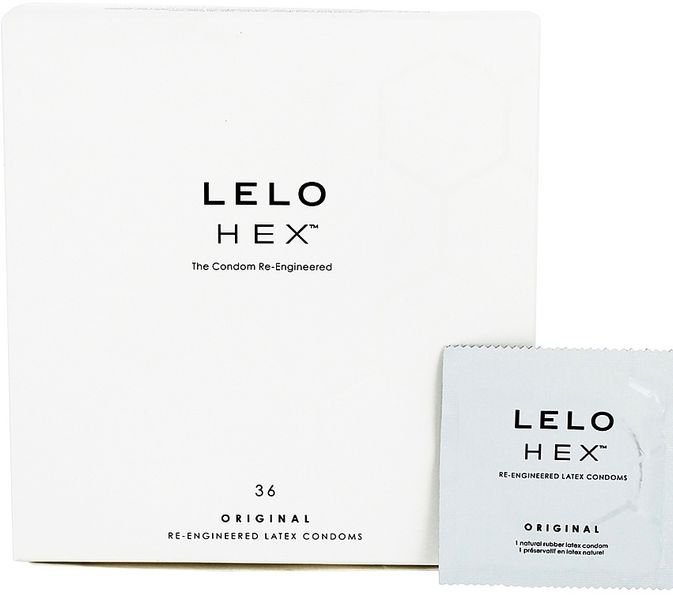 LELO HEX Original 36 Pack, тонкі та суперміцні SO8131 фото